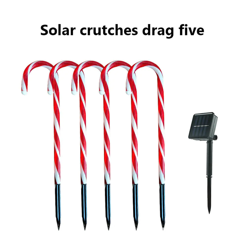 Solar Festive Cane Lights