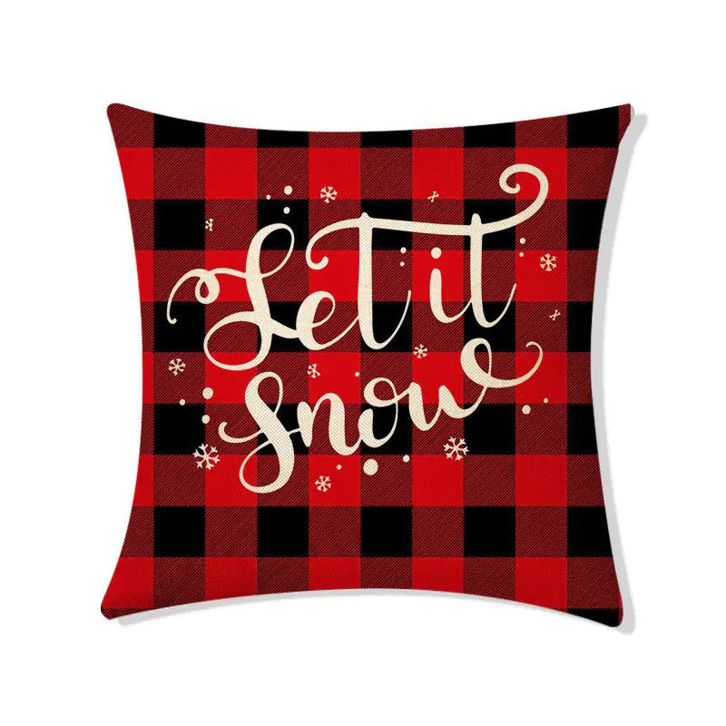 Holiday Charm Linen Pillow Covers
