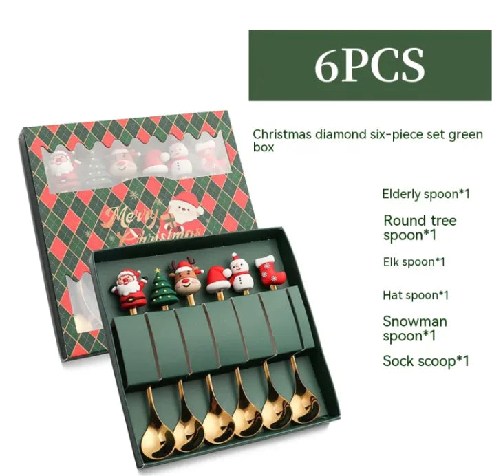 Holiday Cheer Stainless Spoon