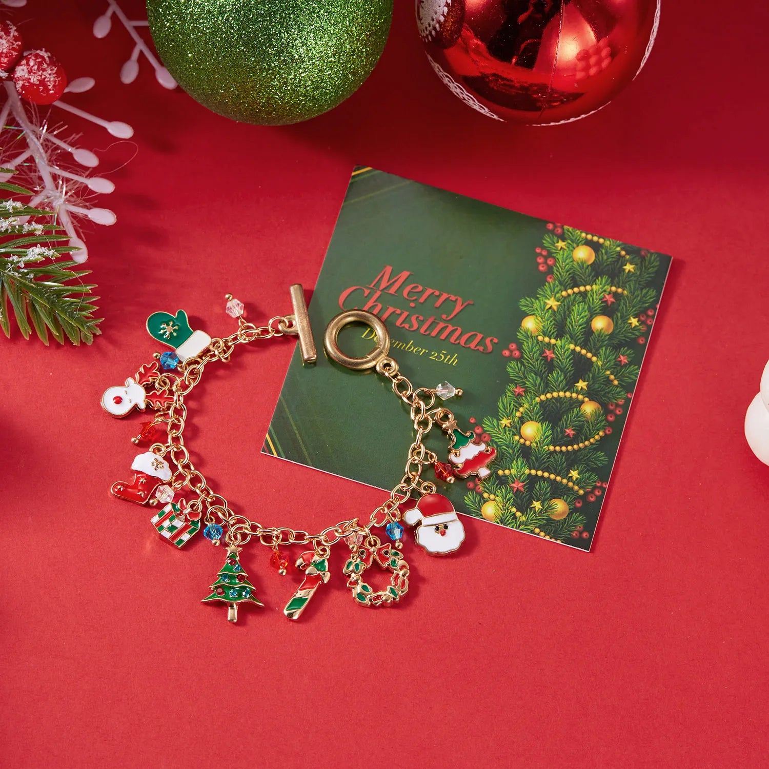 Holiday Charm Bracelet