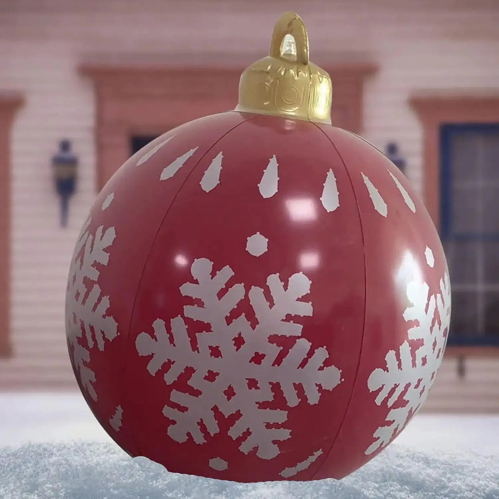 Giant Outdoor Christmas PVC Orb