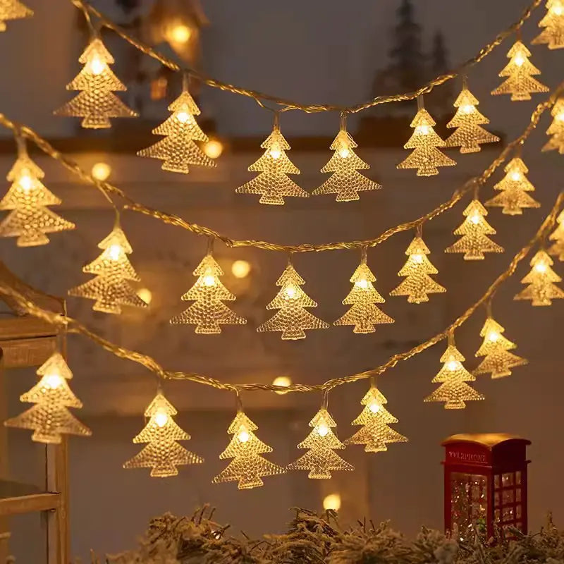 LED Bubble Star String Lights for Room Decoration