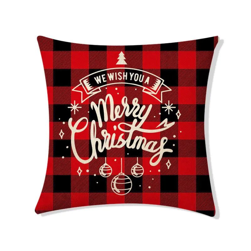 Holiday Charm Linen Pillow Covers