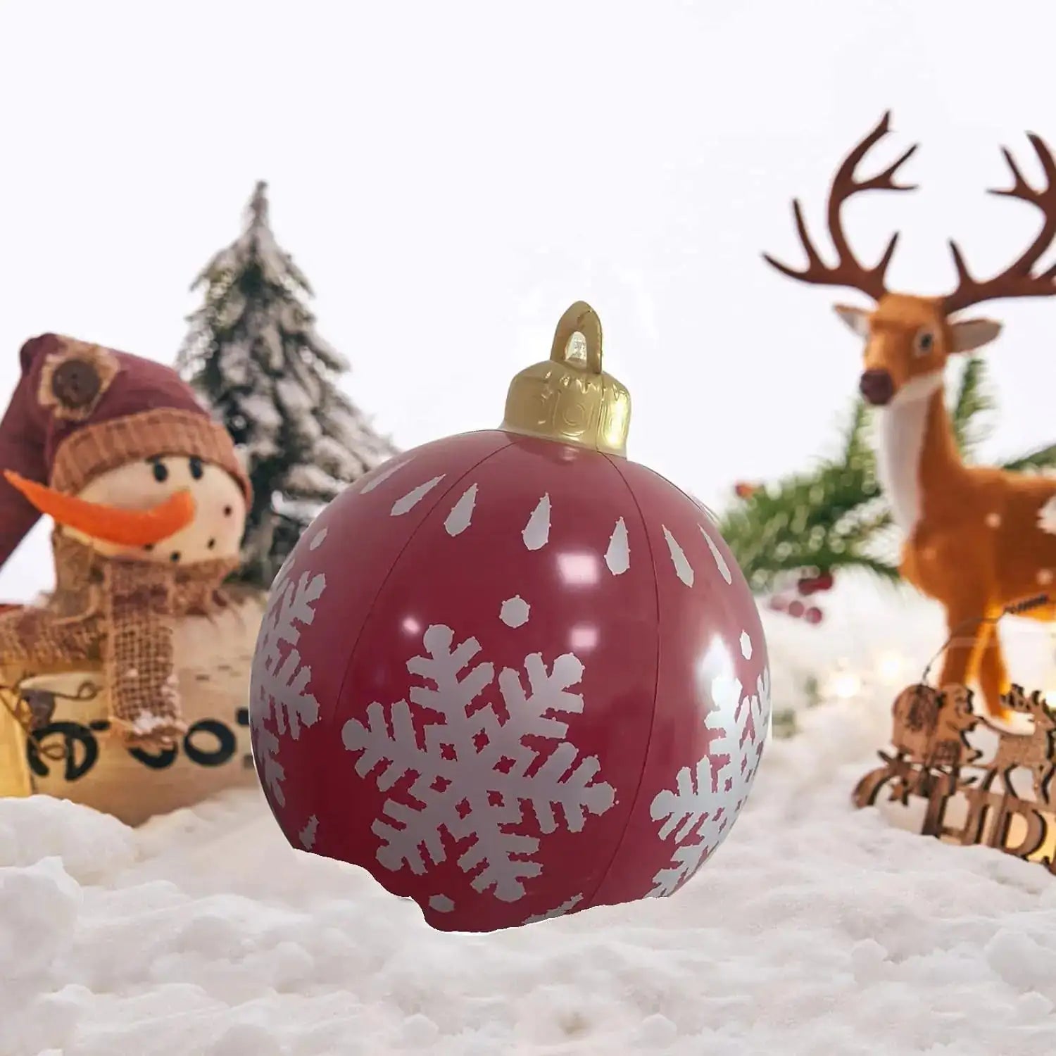 Giant Outdoor Christmas PVC Orb