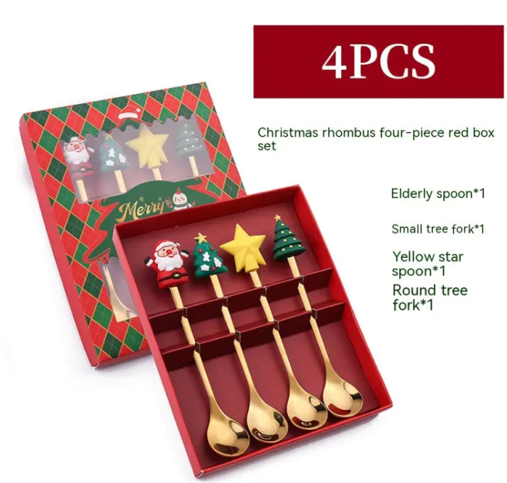 Holiday Cheer Stainless Spoon