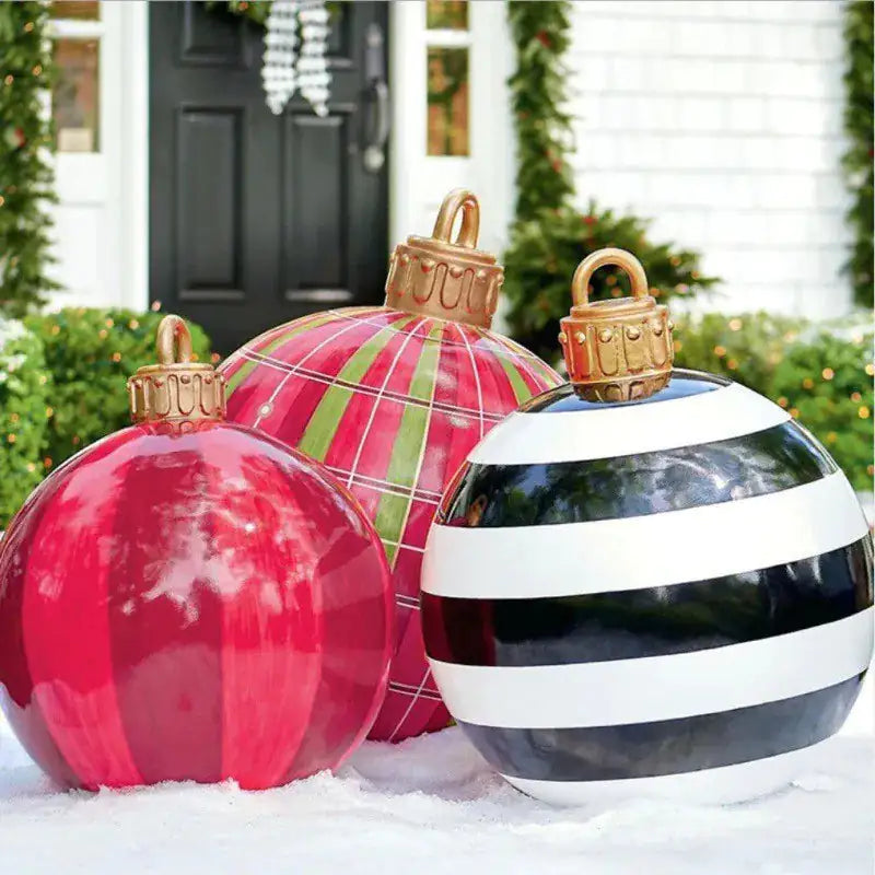 Giant Outdoor Christmas PVC Orb