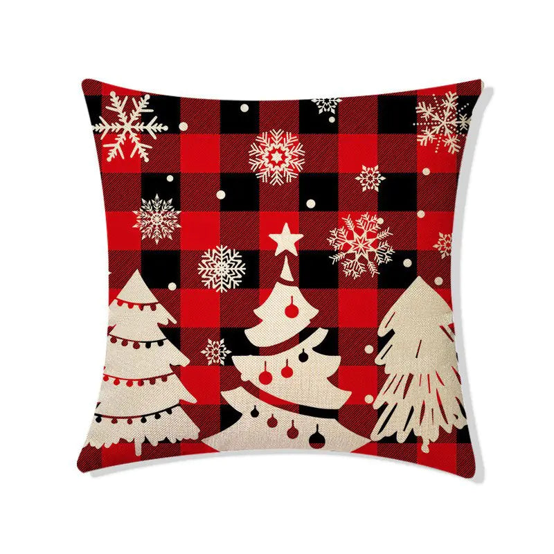 Holiday Charm Linen Pillow Covers