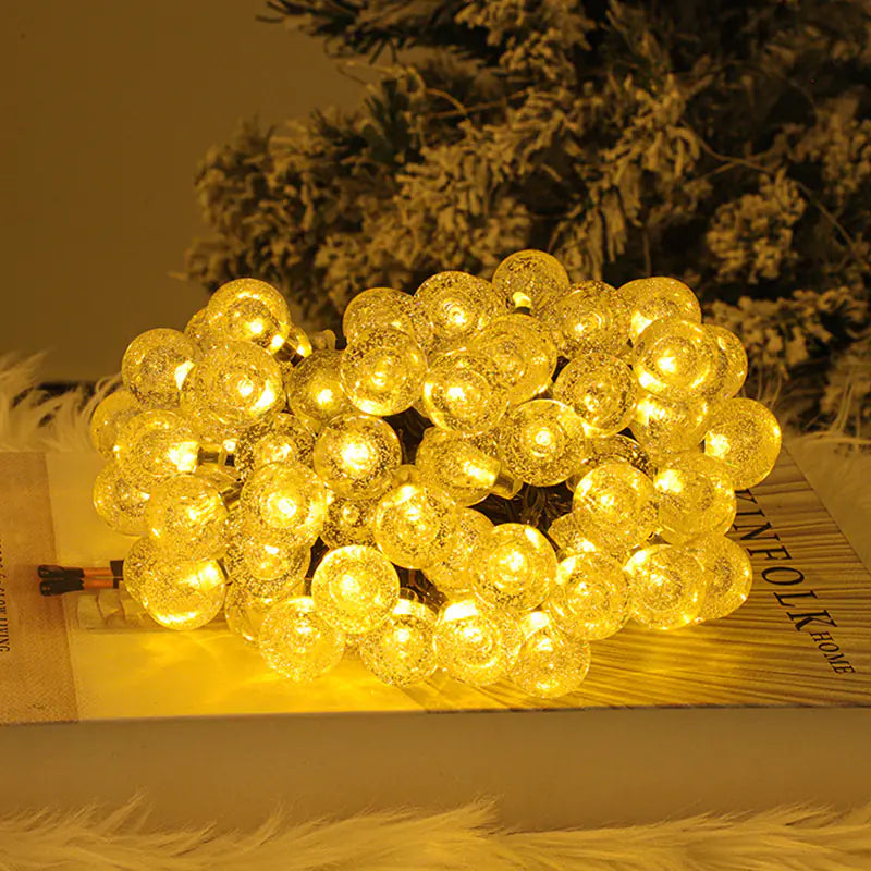 LED Bubble Star String Lights for Room Decoration
